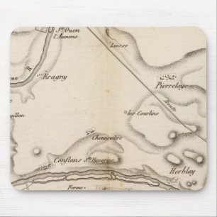 Seine, L'Oise Mousepad