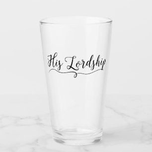 "Seine Lordschaft" Glas