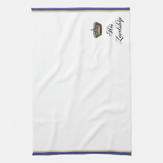 Seine Lordschaft Handtuch (Vertikal)