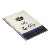 Seine Lordschaft Notizblock (Rechte Seite)