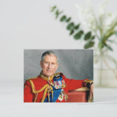 Seine Majestät Charles III Postcard Postkarte (Stehend Vorderseite)