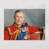 Seine Majestät Charles III Postcard Postkarte (Vorderseite)