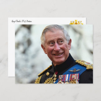 Seine Majestät Charles III Postcard Postkarte