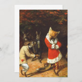 Seine Majestät erhält von William Holbrook Beard Einladung (Vorne/Hinten)