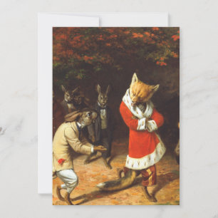 Seine Majestät erhält von William Holbrook Beard Einladung