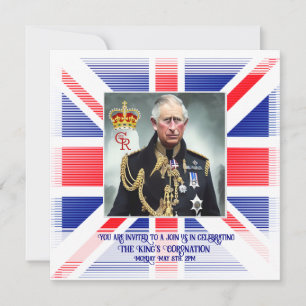 Seine Majestät König Charles III Einladung