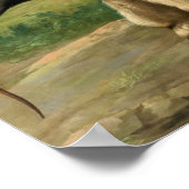 Seine Majestät Riesenspater von Anton R. Mengs Poster (Ecke)