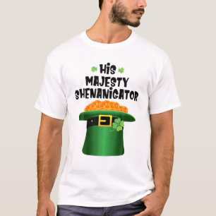 Seine Majestät Shenanigator Men Family St Patricks T-Shirt