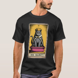 Seine Majestät Tarotkarte Mystische Katzenstreu-Bo T-Shirt