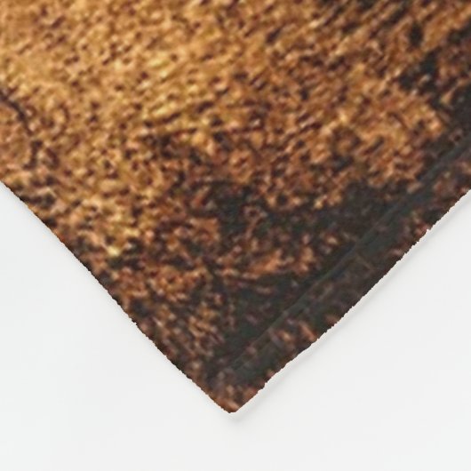 SEINE MAJESTÄTS-BRÜLLEN FLEECEDECKE (Ecke)