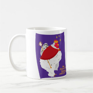 Seine Majestäts-König Fluffy Pants Kaffeetasse