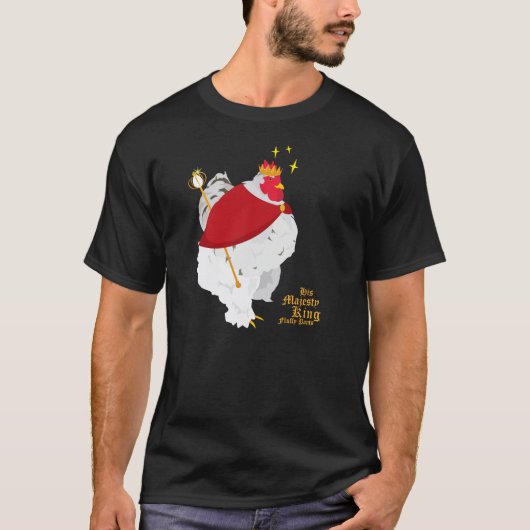 Seine Majestäts-König Fluffy Pants T-Shirt (Vorderseite)
