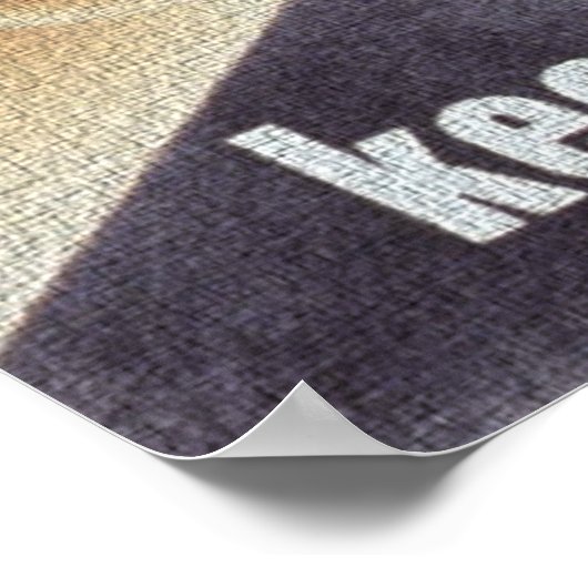 Seine Maske Poster (Ecke)