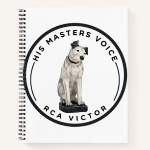 Seine Master-Stimme RCA Victor Notizblock