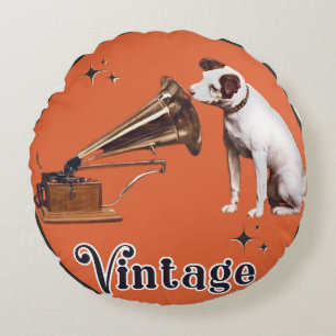 Seine Master-Stimme RCA Victor Rundes Kissen