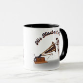 Seine Master-Stimme RCA Victor Tasse (VorderseiteRechts)