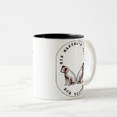 Seine Master-Stimme RCA Victor Zweifarbige Tasse (VorderseiteRechts)