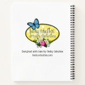 "Seine Mercies" 8.5 "x11" Inspirational Journal Notizblock (Rückseite)