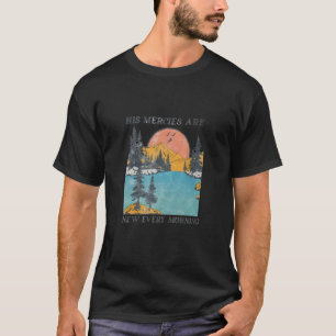Seine Merken sind jeden Morgen neu Retro Christlic T-Shirt
