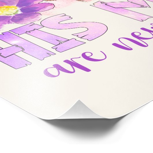 Seine Merken sind neue Christliche Bibelfrühlingsb Fotodruck (Ecke)