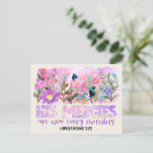 Seine Merken sind neue Christliche Bibelfrühlingsb Postkarte (Stehend Vorderseite)