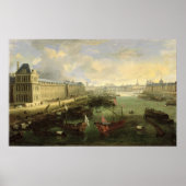 Seine mit dem Pont Neuf Poster (Vorne)