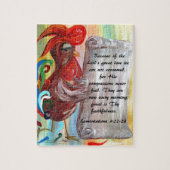 Seine Mitleiden sind jeden Morgen neu Puzzle (Vertikal)