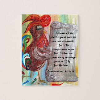 Seine Mitleiden sind jeden Morgen neu Puzzle