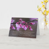 Seine Mitleiden versagen nie Karte (Gelbe Blume)