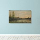 Seine Morning Charles-François Daubigny Leinwanddruck (Insitu (Holzboden))