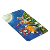 SEINE N' FITZ KATZEN, TRICK ODER BEHANDELN FUNNY H MAGNET (Rechte Seite)