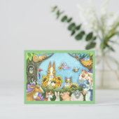 SEINE N' FITZ KATZEN UND MENAGERIE DER FREUNDE, FU POSTKARTE (Stehend Vorderseite)