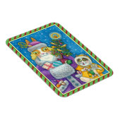 SEINE N' FITZ KATZT CHRISTMAS EINKAUFEN, FÜHRER BA MAGNET (Rechte Seite)