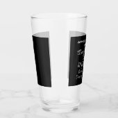 Seine Namen passen mit Namen oder Initialen! Glas (Rechts)