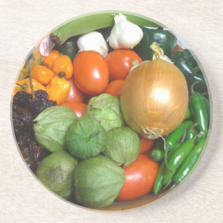 Seine Paprikaschoten, was kocht Untersetzer