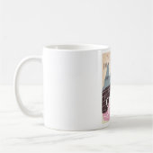 Seine, Paris, Françoise, Reiseplakat Kaffeetasse (Links)