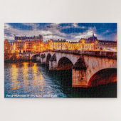 Seine Paris. Jigsaw Puzzle (Horizontal)