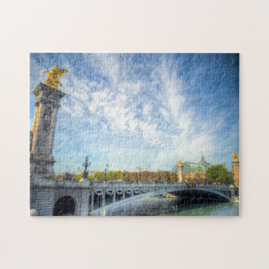 Seine Paris. Puzzle (Horizontal)