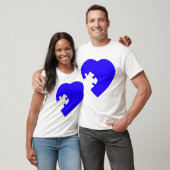 Seine perfekte Übereinstimmung - Puzzle-Liebe T-Shirt (Unisex)