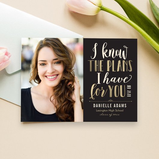 Seine Pläne EDITABLE FARBEN Abschluss Ankündigung