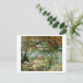 Seine, Pont de Clichy im Frühling, Van Gogh Fine A Postkarte (Stehend Vorderseite)