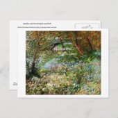 Seine, Pont de Clichy im Frühling, Van Gogh Fine A Postkarte (Vorne/Hinten)