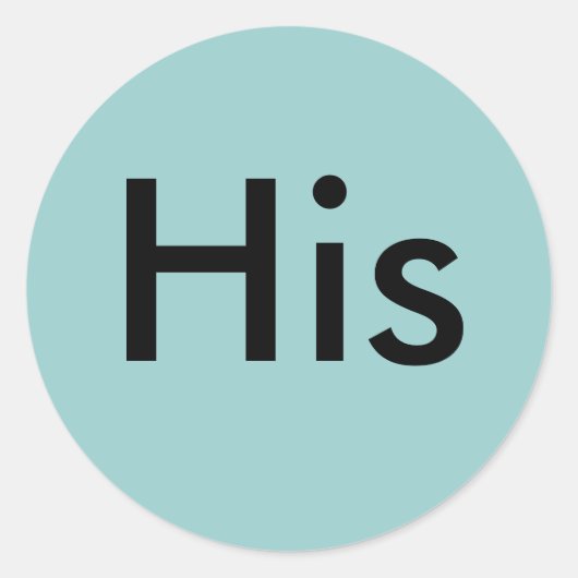 Seine Runder Aufkleber (Vorderseite)