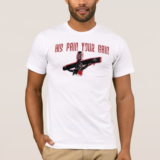 seine Schmerz T-Shirt (Vorderseite)