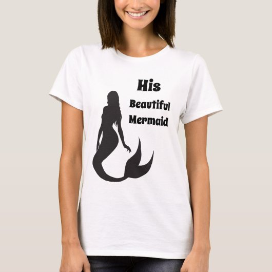 Seine schöne Meerjungfrau T-Shirt (Vorderseite)