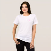 Seine Schönheit Tri-Blend Shirt (Vorderseite voll)