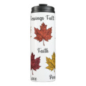 Seine Segnungen fallen uns zu Thermosbecher (Vorderseite)