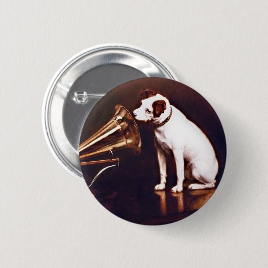 Seine Stimme als Master, Francis Barraud Button (Vorne & Hinten)