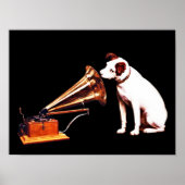 Seine Stimme als Master, Francis Barraud Poster (Vorne)