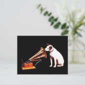 Seine Stimme als Master, Francis Barraud Postkarte (Stehend Vorderseite)